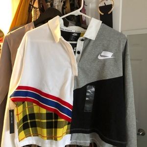 Nike crop shirt